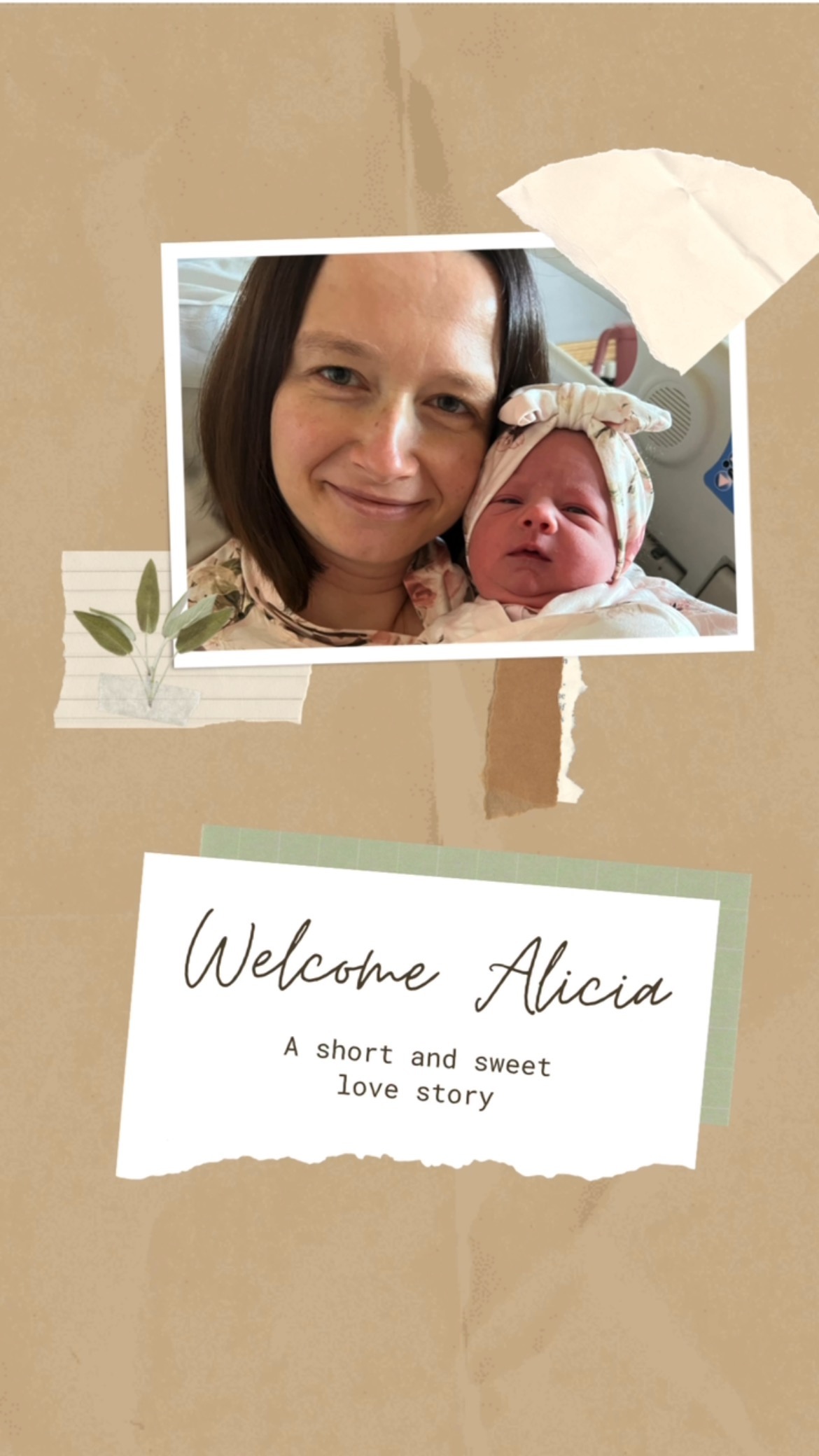 I can finally introduce my little sweet girl Alicia Maria. She was born 7/9/22 weighing 7lb 3oz and measuring 21.5 inches. We are beyond blessed with the support we received. Thank you for all the phone calls, messages, gifts, meals and all. We couldn’t do it all without the support of our family and friends! It was an intense first week. We are in love and enjoy getting to know each other. I can’t wait to share more of our breastfeeding journey!
