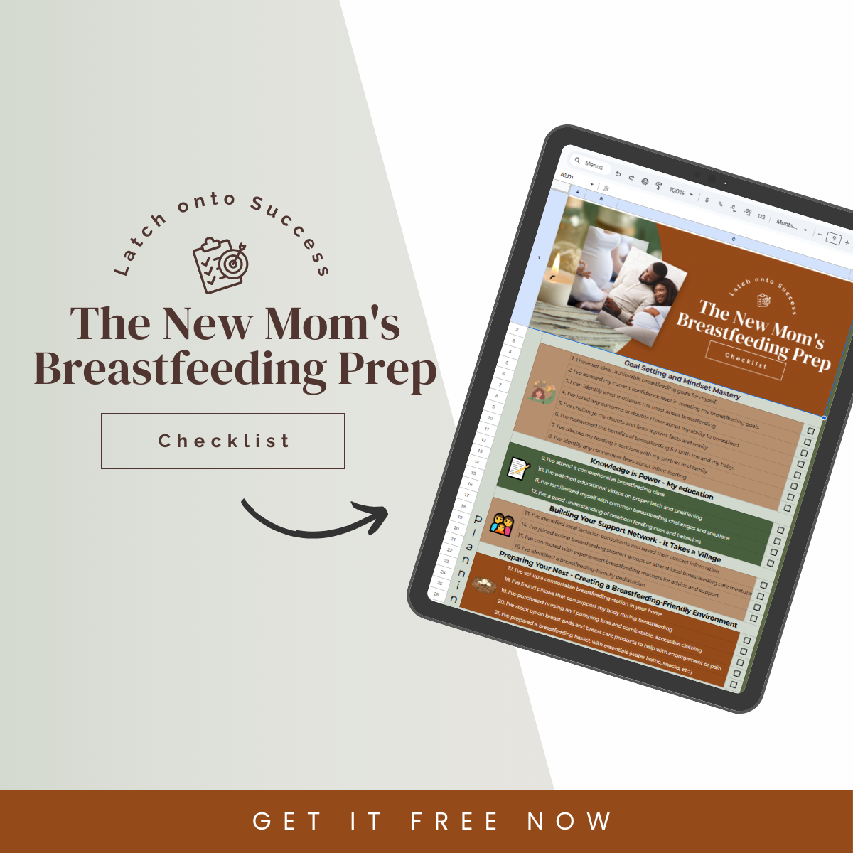 Ultimate Breastfeeding Checklist 