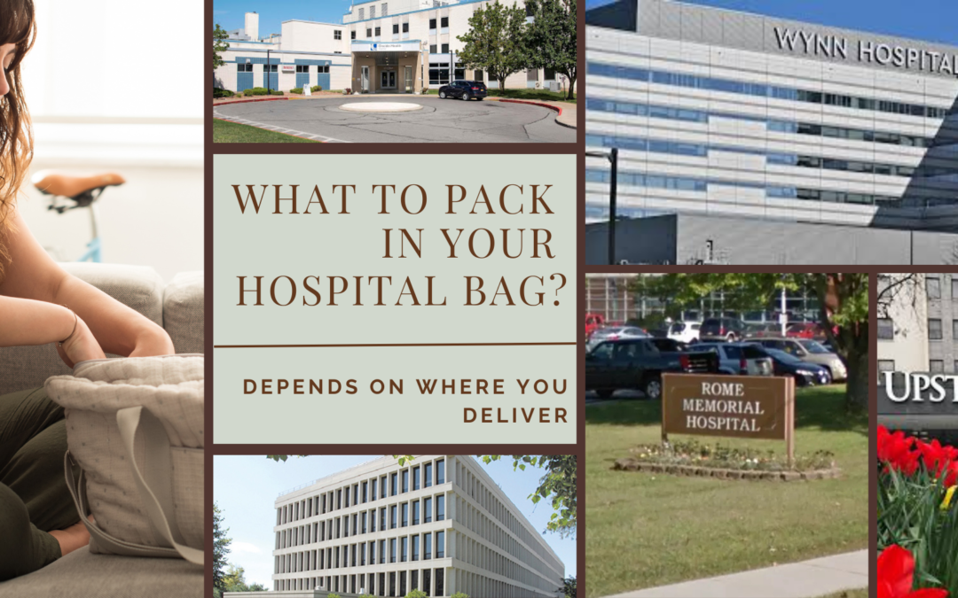 What to Pack in Your Hospital Bag? Depends on Where you Deliver.