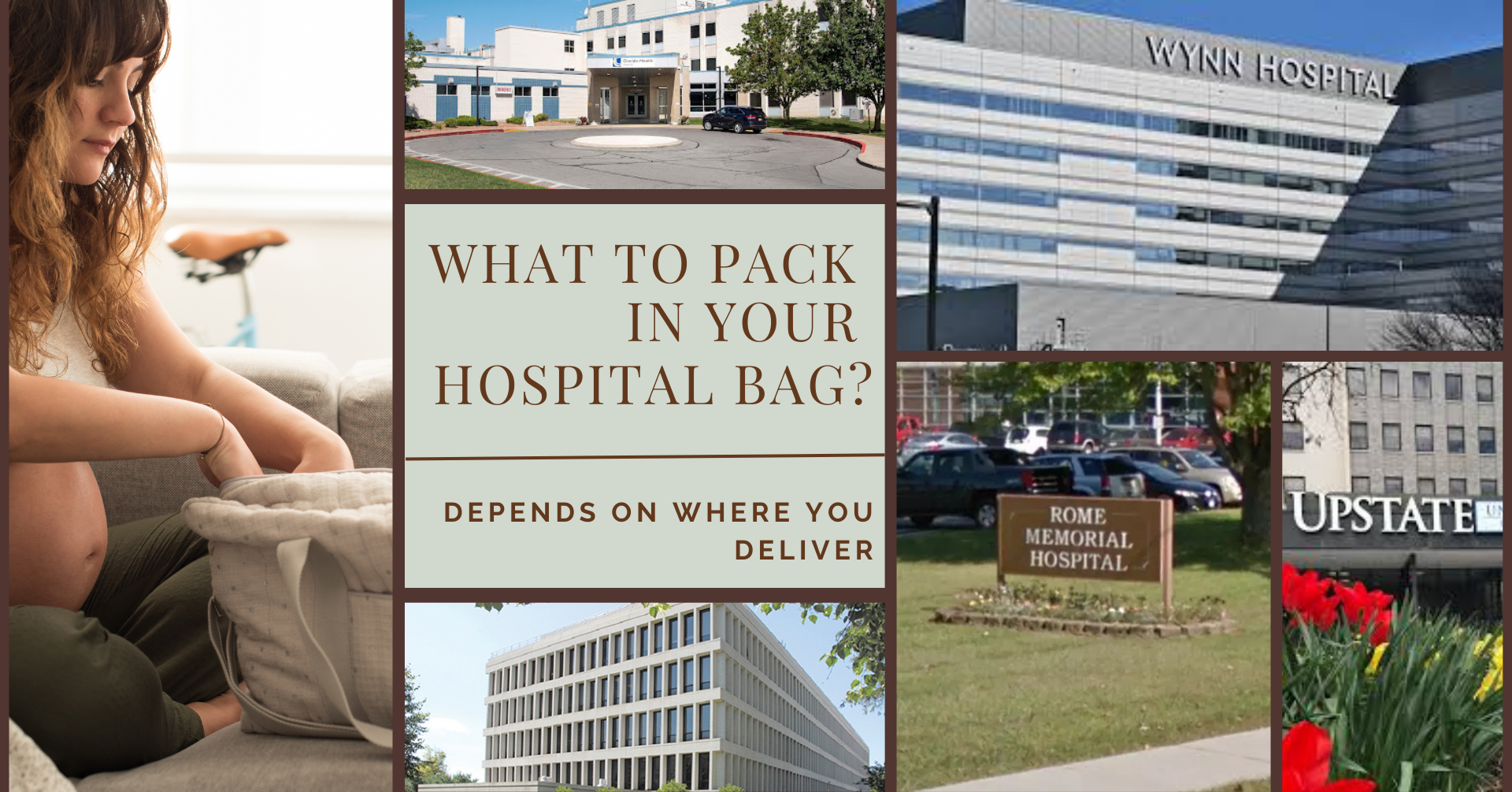 Hospital Bag WYNN, Rome, Oneida, Bassett